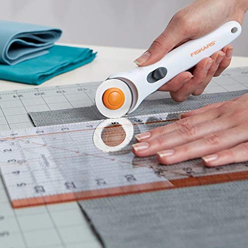 Rotary Cutter Blades 28mm by KISSWILL - Fits Fiskars 28mm Rotary Cutter Replacement, Sharp and Durable (28MM)