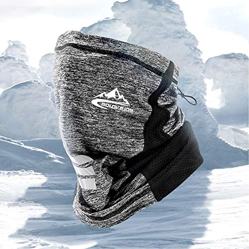 VOCALOL Summer UV Protection Face Cover,Anti Air Pollution Smoke Face Scarf Dust Cover Reusable Headwear Sports-Headbands Neck Gaiter for Sport,Outdoor,Fishing,Cycling (Dark Gray)
