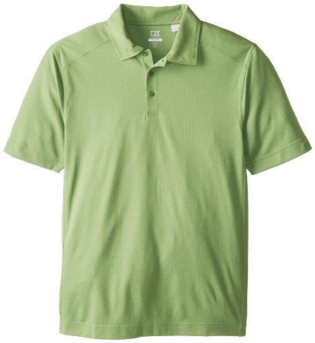 Cutter & Buck Men's Big-Tall Cb Drytec Genre Polo Shirt, Putting Green, 1XL