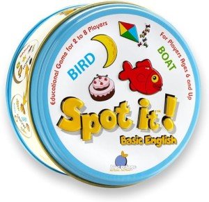 Spot It! Game: Basic English