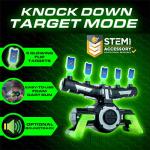 USA Toyz Astroshot Zero GX Glow in The Dark Shooting Games ? Target Practice Toys for Boys and Girls with Foam Dart Gun, 10 Floating Ball Targets, and 5 Flip Targets