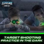 USA Toyz Astroshot Zero GX Glow in The Dark Shooting Games ? Target Practice Toys for Boys and Girls with Foam Dart Gun, 10 Floating Ball Targets, and 5 Flip Targets