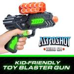 USA Toyz Astroshot Zero GX Glow in The Dark Shooting Games ? Target Practice Toys for Boys and Girls with Foam Dart Gun, 10 Floating Ball Targets, and 5 Flip Targets