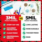 Scotch Laminator Bundle with 200-Pack Laminating Pouches