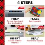 Scotch Laminator Bundle with 200-Pack Laminating Pouches