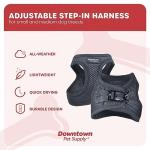 Downtown Pet Supply No Pull, Step in Adjustable Dog Harness with Padded Vest, Easy to Put on Small, Medium and Large Dogs (Charcoal, L)