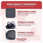 Downtown Pet Supply No Pull, Step in Adjustable Dog Harness with Padded Vest, Easy to Put on Small, Medium and Large Dogs (Charcoal, L)