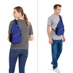 MOSISO Mini Sling Backpack,Small Hiking Daypack Travel Outdoor Casual Sports Bag, Royal Blue