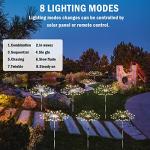 Solar String Lights 50 LED 22.9ft Solar Patio Lights Waterproof Crystal Ball String Lights for Patio, Lawn, Garden, Wedding, Party, Christmas Decor(Warm White)