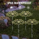 Solar String Lights 50 LED 22.9ft Solar Patio Lights Waterproof Crystal Ball String Lights for Patio, Lawn, Garden, Wedding, Party, Christmas Decor(Warm White)