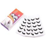 Wleec Beauty Dramatic False Lashes Pack Handmade Full Thick Eyelashes #36 (15 Pairs/3 Pack)