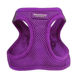 Downtown Pet Supply No Pull, Step in Adjustable Dog Harness with Padded Vest, Easy to Put on Small, Medium and Large Dogs (Purple, S)