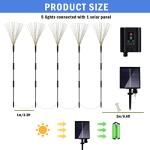 Solar String Lights 50 LED 22.9ft Solar Patio Lights Waterproof Crystal Ball String Lights for Patio, Lawn, Garden, Wedding, Party, Christmas Decor(Warm White)