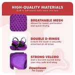 Downtown Pet Supply No Pull, Step in Adjustable Dog Harness with Padded Vest, Easy to Put on Small, Medium and Large Dogs (Purple, S)