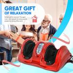 ZENY Foot Massager Machine Deep Kneading and Rolling Shiatsu Massage for Leg Calf Ankle Personal Home Health Care Tool,Muscles Relaxation