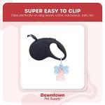 Dog Pet Waste Poop Bags Scented with Lavender in Rainbow Pastel with Leash Clip and Dispenser (1000 Bags, Lavender)