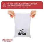 Dog Pet Waste Poop Bags Scented with Lavender in Rainbow Pastel with Leash Clip and Dispenser (1000 Bags, Lavender)