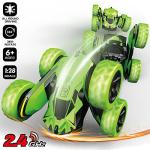 Threeking Rc Cars Outside Toys for Kids Ages 6+ Outdoor Indoor Toys Birthday Gift Present 1/28 4WD 2.4Ghz Rechargeable Remote Control Car Rc Stunt Car