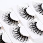 Wleec Beauty Long Dramatic Eyelashes False Eyelash Pack Thick Strip Lashes #F43/L (15 Pairs/3 Pack)