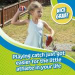 Get Outside Go! Easy Catch Ball & Glove Set Super Sport Outdoor Active Play Baseball by Toysmith (Packaging May Vary)