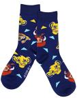 The Lion King Teen Womens Multi pack Socks (Shoe: 4-10 (Sock: 9-11), 3 Pack Crew)