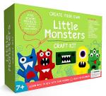 Little Monsters Beginners Sewing Craft Kit for Kids (Ages 7 to 12) Educational Gift for Boys and Girls