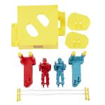 Mattel Games ROCK 'EM SOCK 'EM ROBOTS Game, Multicolor (CCX97)