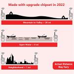 Wishouse Kids Walkie Talkies Rechargeable Long Range 3 Pack, Girls Boys Toys Age 7 8 9 10 11 12 for Outdoor Camping Adventure Games with Flashlight, Birthday Xmas Gift for 4 5 6 Year Old Children