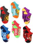 Disney The Lion King Teen Adult's 6 pack Socks Set (Shoe: 4-10 (Sock: 9-11), Blue/Multi)