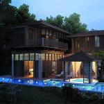 UNNYLLY Solar Pathway Lights Landscape Lights Outdoor Bright Warm White Solar Powered LED Garden Lights for Lawn, Patio, Yard,12Pack