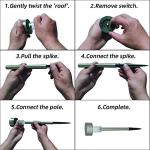 UNNYLLY Solar Pathway Lights Landscape Lights Outdoor Bright Warm White Solar Powered LED Garden Lights for Lawn, Patio, Yard,12Pack