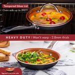 Home Hero Copper Pots and Pans Set -23pc Copper Cookware Set Copper Pan Set Ceramic Cookware Set Ceramic Pots and Pans Set Nonstick Induction Cookware Sets Pot and Pan Set Nonstick Cookware Set