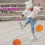 Neliblu Foam Sports Balls for Toddlers and Kids - 3.5" Perfect for Small Hands - Includes 1 Soccer Ball, 1 Basketball, 1 Baseball, 1 Football, and 1 Tennis Ball - Set of 5 Soft Balls in Carry Bag