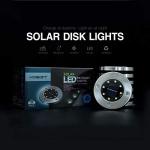 Solar Ground Lights,8 LED Garden Lights Waterproof Patio Outdoor Light with Light Sensor for Lawn,Pathway,Yard,Driveway,Step and Walkway(8 Pack Warm White)