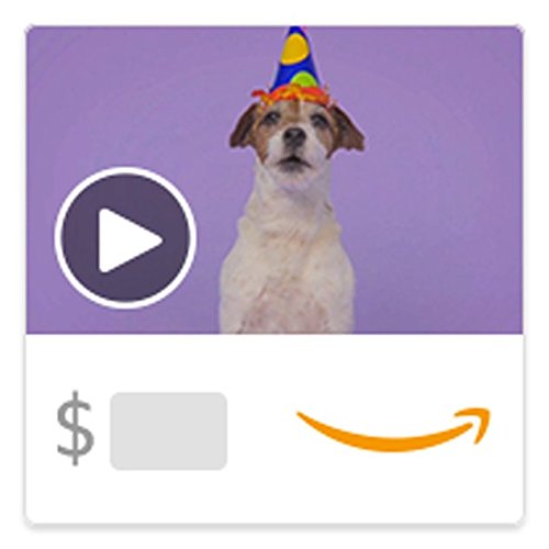 Amazon eGift Card - Woofy Birthday (Animated) [American Greetings]