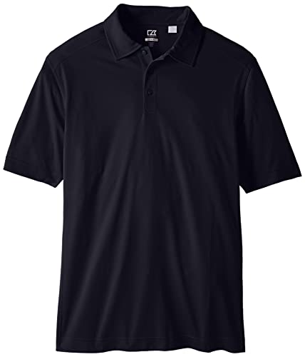 Cutter & Buck Men's Big-Tall Cb Drytec Genre Polo Shirt, Navy Blue, 3XT