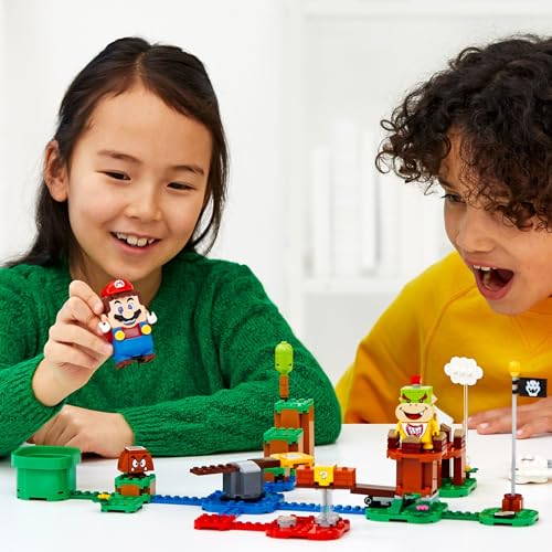 LEGO Super Mario Adventures with Mario Starter Course 71360 Building Kit, Interactive Set Featuring Mario, Bowser Jr. and Goomba Figures, New 2020 (231 Pieces)