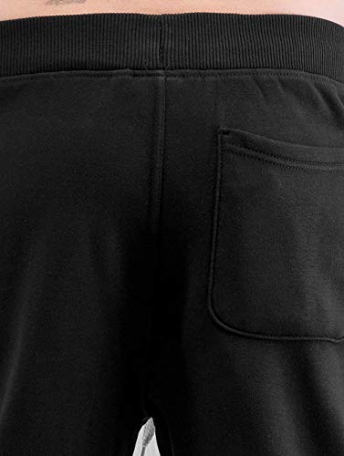 Southpole Men's Active Basic Jogger Fleece Pants, Black, Medium