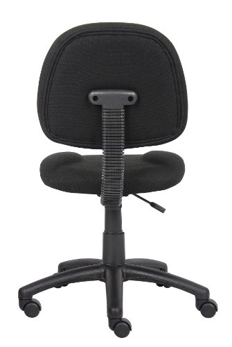 Boss Office Products Black Boss Office Deluxe Posture Chair
