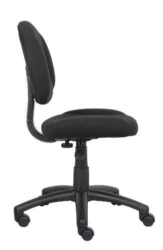 Boss Office Products Black Boss Office Deluxe Posture Chair