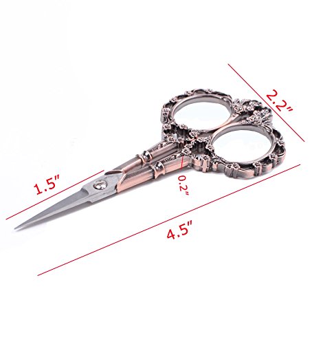European Vintage Style Scissors for Embroidery & Crafts