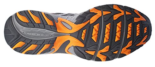 ASICS Men's Gel-Venture 5 Black/Shocking Orange Trail Running Shoe 9.5 M US