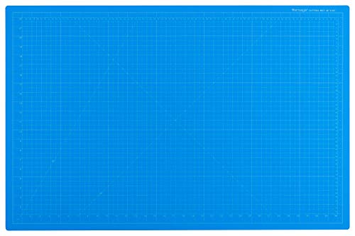 Dahle - 10693-12592 Vantage 10693 Self-Healing Cutting Mat, 24"x36", 1/2" Grid, 5 Layers for Max Healing, Perfect for Crafts & Sewing, Blue