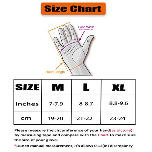 Fingerless Driving Gloves PU Faux Leather Outdoor Sport Half Finger Glove for Men Women Teens (Fleece Lined, M)