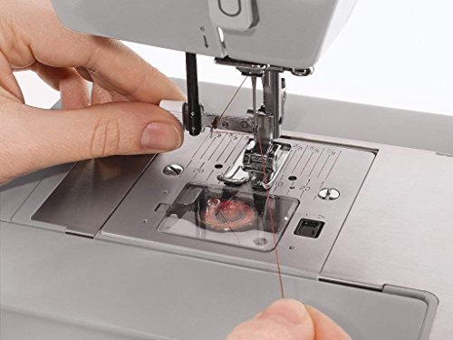 SINGER Heavy Duty 4423 Machine with 23 Built-in Stitches-12 Decorative Stitches, 60% Stronger Motor & Automatic Needle Threader, Perfect for Sewing All Types of Fabrics with Ease