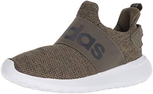 adidas Men's Lite Racer Adapt Running Shoe, Dark Cargo/Dark Cargo/Carbon, 10.5 M US