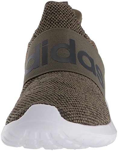 adidas Men's Lite Racer Adapt Running Shoe, Dark Cargo/Dark Cargo/Carbon, 10.5 M US