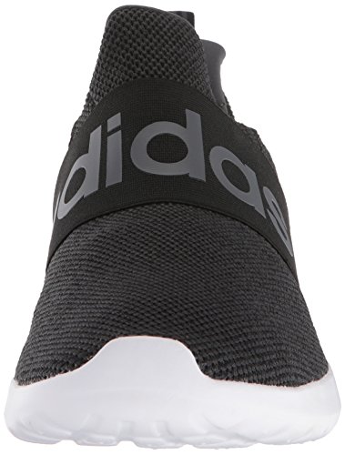 adidas mens Lite Racer Adapt Running Shoe, Black/Core Black/Grey, 8.5 US