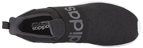 adidas mens Lite Racer Adapt Running Shoe, Black/Core Black/Grey, 8.5 US
