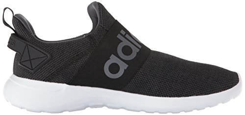 adidas mens Lite Racer Adapt Running Shoe, Black/Core Black/Grey, 8.5 US
